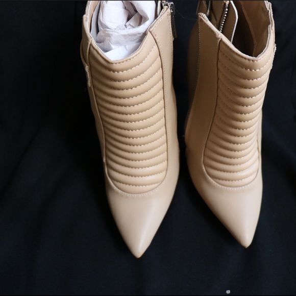 Shoes - Nude Ankle Boots